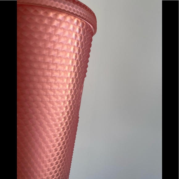 A pink lemonade studded Starbucks Valentines Tumbler - Picture 3 of 6